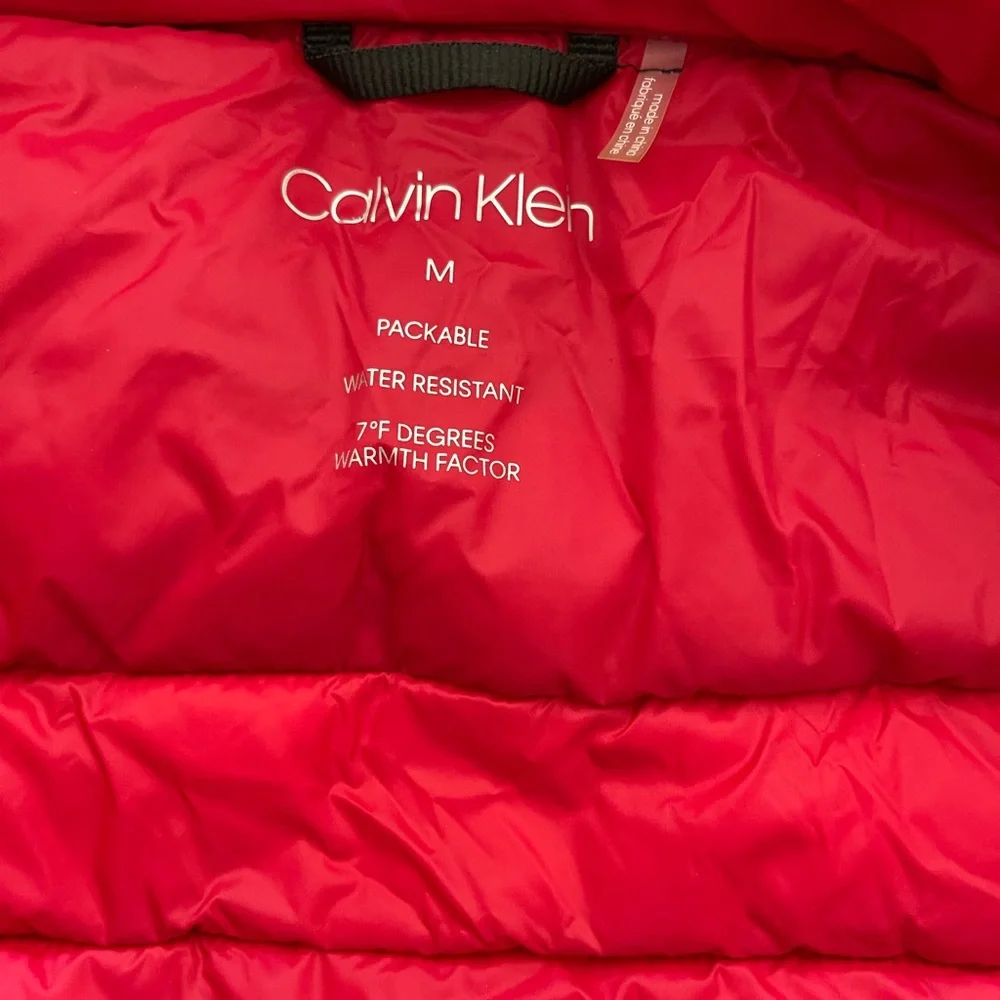 Red bubble jacket - Picture 2 of 3